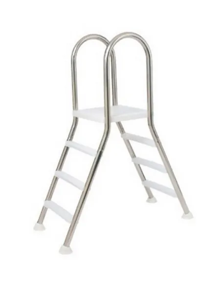 Escalera Inox Iaso 1,50 m con Plataforma
