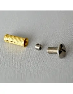 Mixed brass / stainless steel anchor