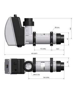 Electric Heater Pahlen AQUA HL INCOLOGY 2