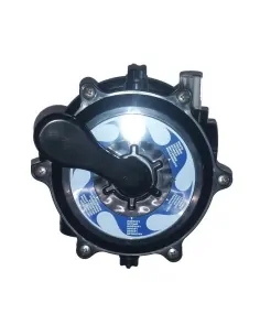 6-Way Black Valve Centered Manifold VALVULA6V 2