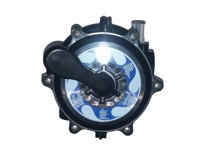 6-weg spruitstuk voor zwarte kleppen VALVULA6V