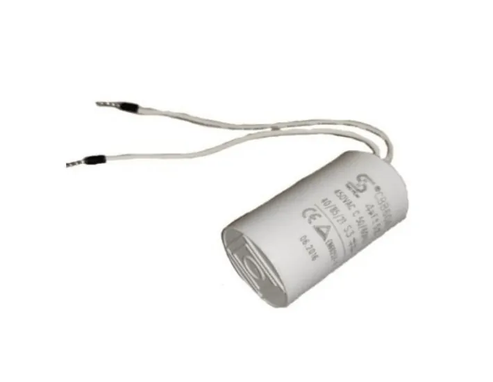Condensator 8Mf voor schrobmachine Gre FAE3806P