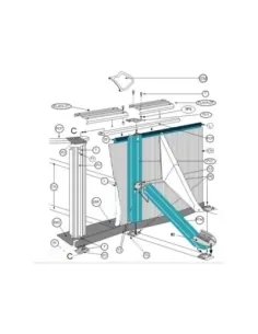 Vervangingsset Verticale Pool + Oblique Pool Zwembad Gre...