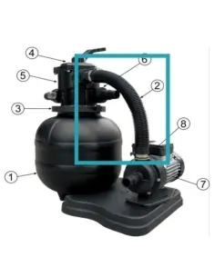 Koppelslang D.38MM L.37CM Gre FAE300 FAE3007P