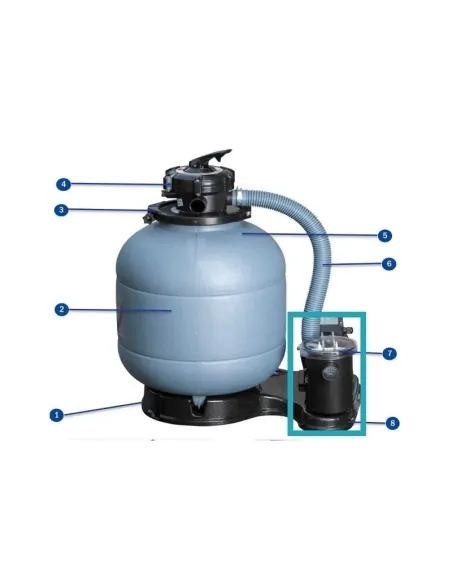 Fiji 230W Pump For Gre FS400 BFIJI6FS