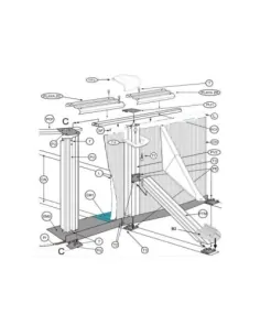 2-Delige ovale zwembadset Gre PBL11252