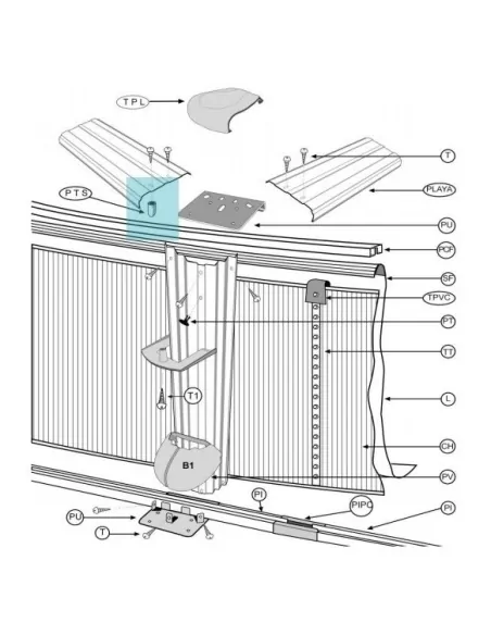Kit 24 Pisicna Screw Plugs Gre KITTAPON24P
