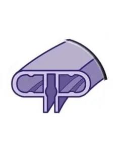 Perfil PVC Azul Para Piscinas Gre 460x120 PA460