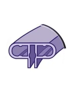 Perfil PVC Azul Para Piscinas Gre 350x90 PA350