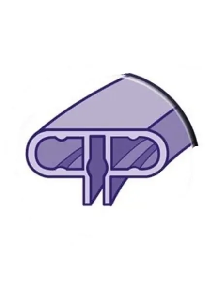 Perfil PVC Azul Para Piscinas Gre 350x90 PA350