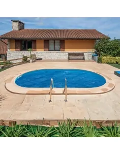 Cubierta Isotérmica para Piscina Enterrada Gre Ovalada
