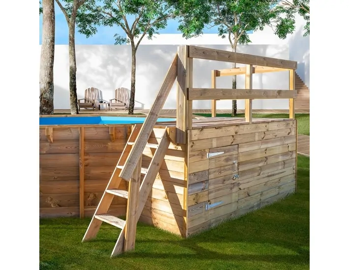 Swimming pool Gre Safran 2 (7900892) + Wooden...
