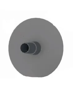 Skimmerafdekking grijs voor reinigingsaansluiting Gre...