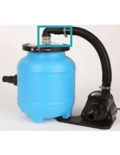 L-Verbindung mit Dichtung für Filter FAQ200 Gre FAQ2001