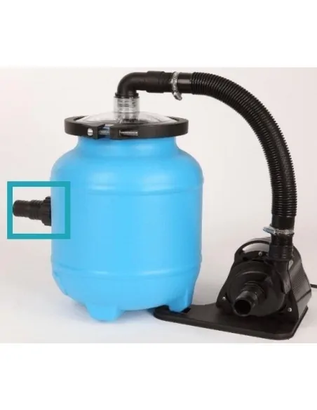 Conector 32/38 MM con Junta para Filtro FAQ200 Gre FAQ2006