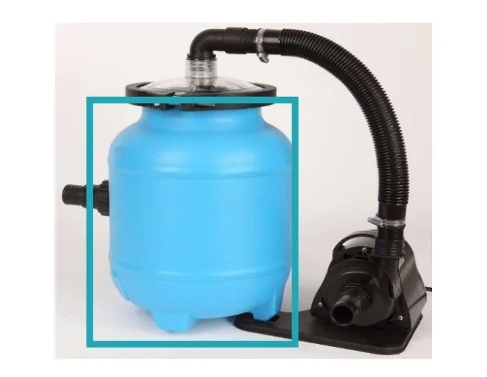 Cuba Diámetro 200 MM para Filtro FQ200 Gre FAQ2007