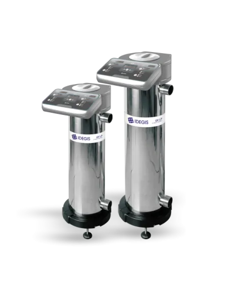 Serie Ultraviolet Polar Plus UV UV LP Acciaio inossidabile Idegis