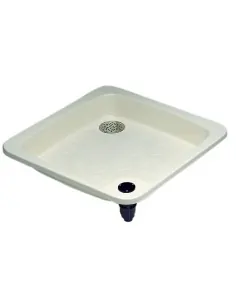 Plato Ducha 80X80 Anclaje Ø43 AstralPool