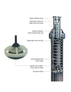 Anti-drain valve for UNI-Spray diffuser US-SAM KIT