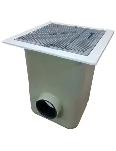 Norm Sump Polyester+FV Stainless Steel Grating Concrete...