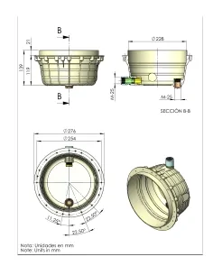 Standard Niche for AstralPool Floodlights 2