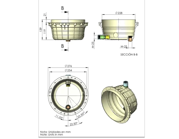 Standard Niche for AstralPool Floodlights