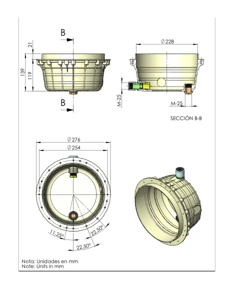 Standard Niche for AstralPool Floodlights