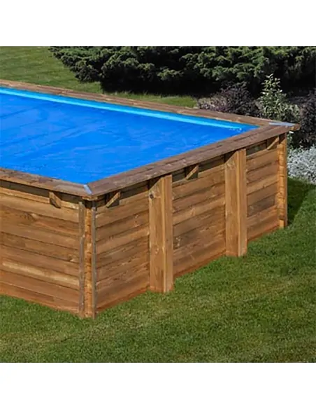 Summer Cover Gre Sunbay Square and Rectangular Wooden Pools