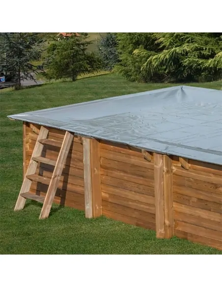 Winter Cover Gre Square and Rectangular Wooden Pools