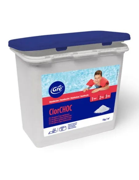 Chlorine Shock Chlorine Granules Gre 1 KG container