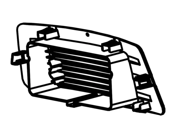 Rejilla trasera robot limpiafondos Zodiac CNX...