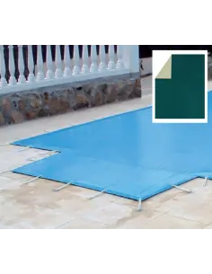 Cobertor Invierno PVC Piscina QP Verde/Beige