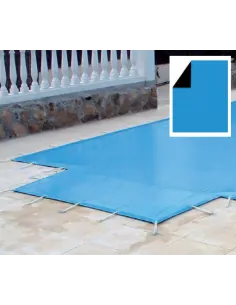 Cobertor Invierno PVC Piscina QP Azul/Negro