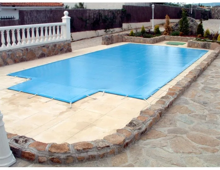 Cobertor Invierno PVC QP 620 g/m² Verde/Beige