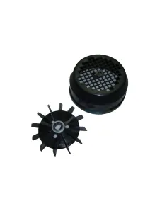 Set coperchio + ventola 1,5 HP-2V-3CV per pompa...