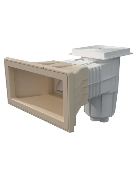 Skimmer mond expansie zwembad met liner en prefab zwembad AstralPool