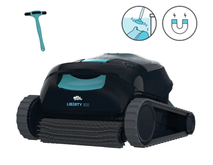 Zwembadrobot Dolphin Liberty 300 Snoerloos