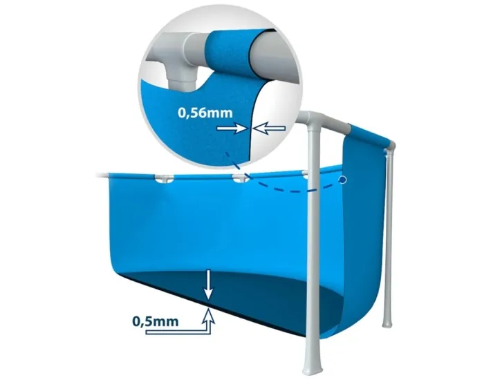 Swimming Pool INTEX SMALL FRAME 260X160X65 CM