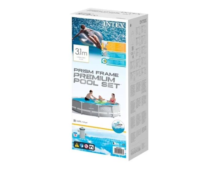 INTEX PRISM FRAME SWIMMING POOL DIAMETER 305...