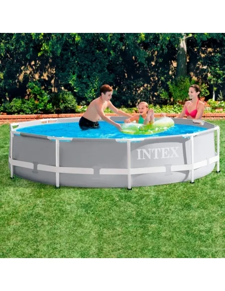 INTEX PRISM FRAME SWIMMING POOL DIAMETER 305 HEIGHT 76 CM