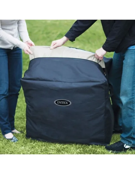 INTEX PureSpa Bubbelmassage Opblaasbare Spa 4p 55074