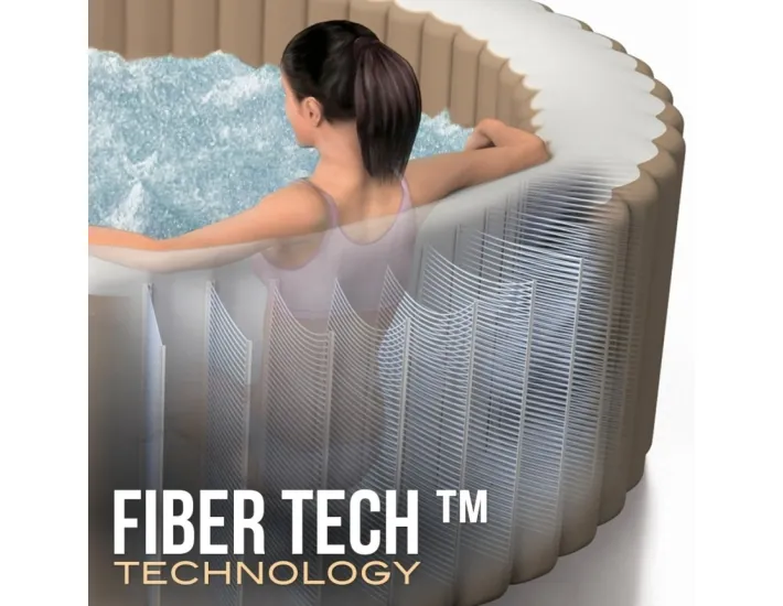 INTEX PureSpa Bubbelmassage Opblaasbare Spa 4p...