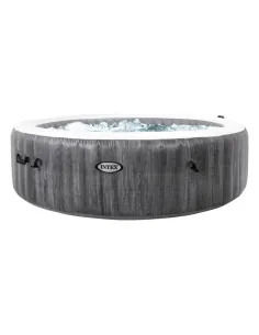 INTEX PureSpa Greywood Deluxe Opblaasbare Spa 4p 55079