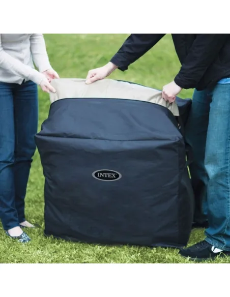 INTEX PureSpa Greywood Deluxe Inflatable Spa 4p 55079