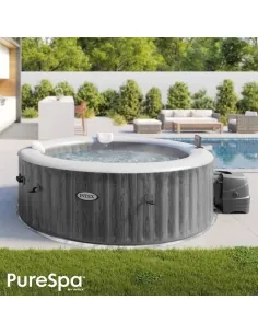 INTEX PureSpa Greywood Deluxe Opblaasbare Spa 4p 55079 2
