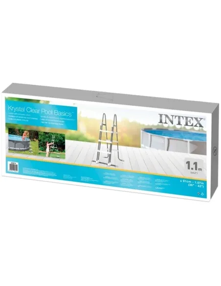 Escalera Piscina INTEX 3 Peldaños 91-107 cm 28075