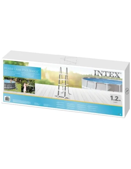 Escalera INTEX 122 cm c/ Plataforma 28076