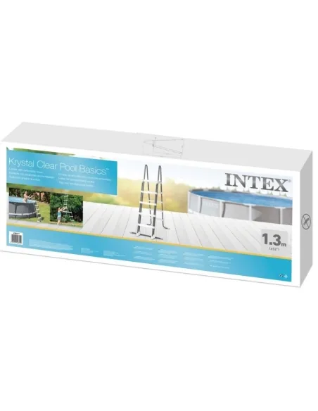 INTEX Swimming Pool Ladder 132 cm w/ Platform 28077