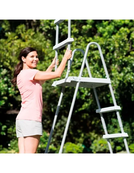 INTEX Swimming Pool Ladder 132 cm w/ Platform 28077