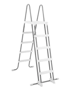 Escalera Piscina INTEX 132 cm c/ Plataforma 28077